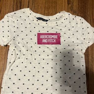 Abercrombie and fitch cropped shirt